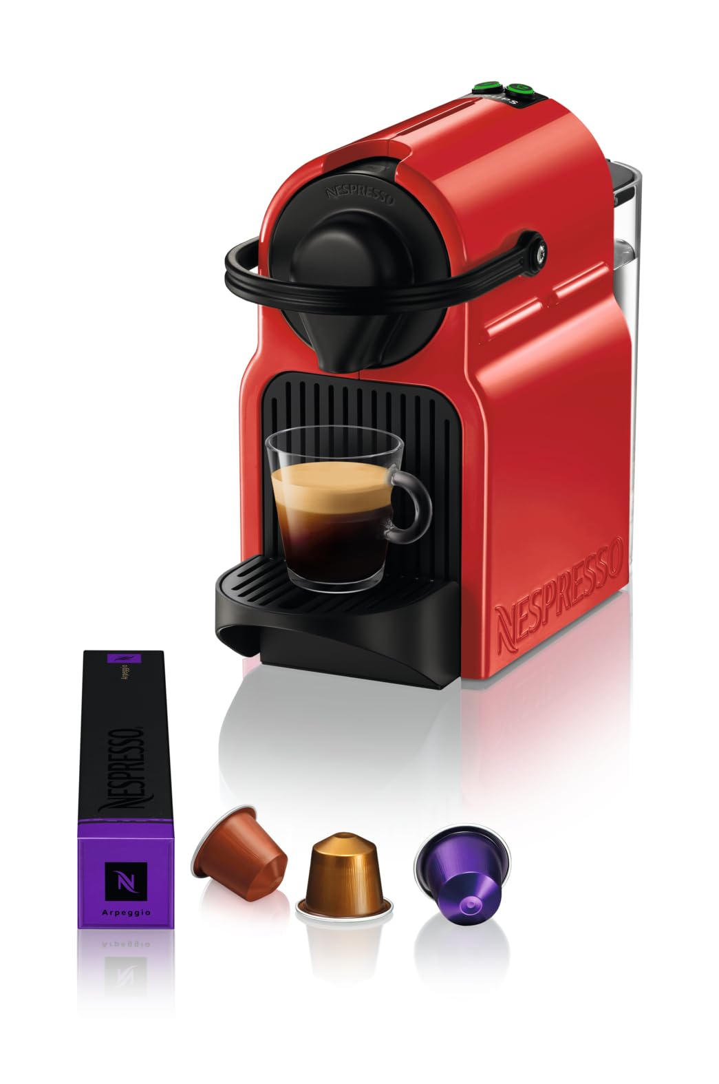Cafexo Machine à café Inissia rouge, Cafetiere Espresso , taglia unica