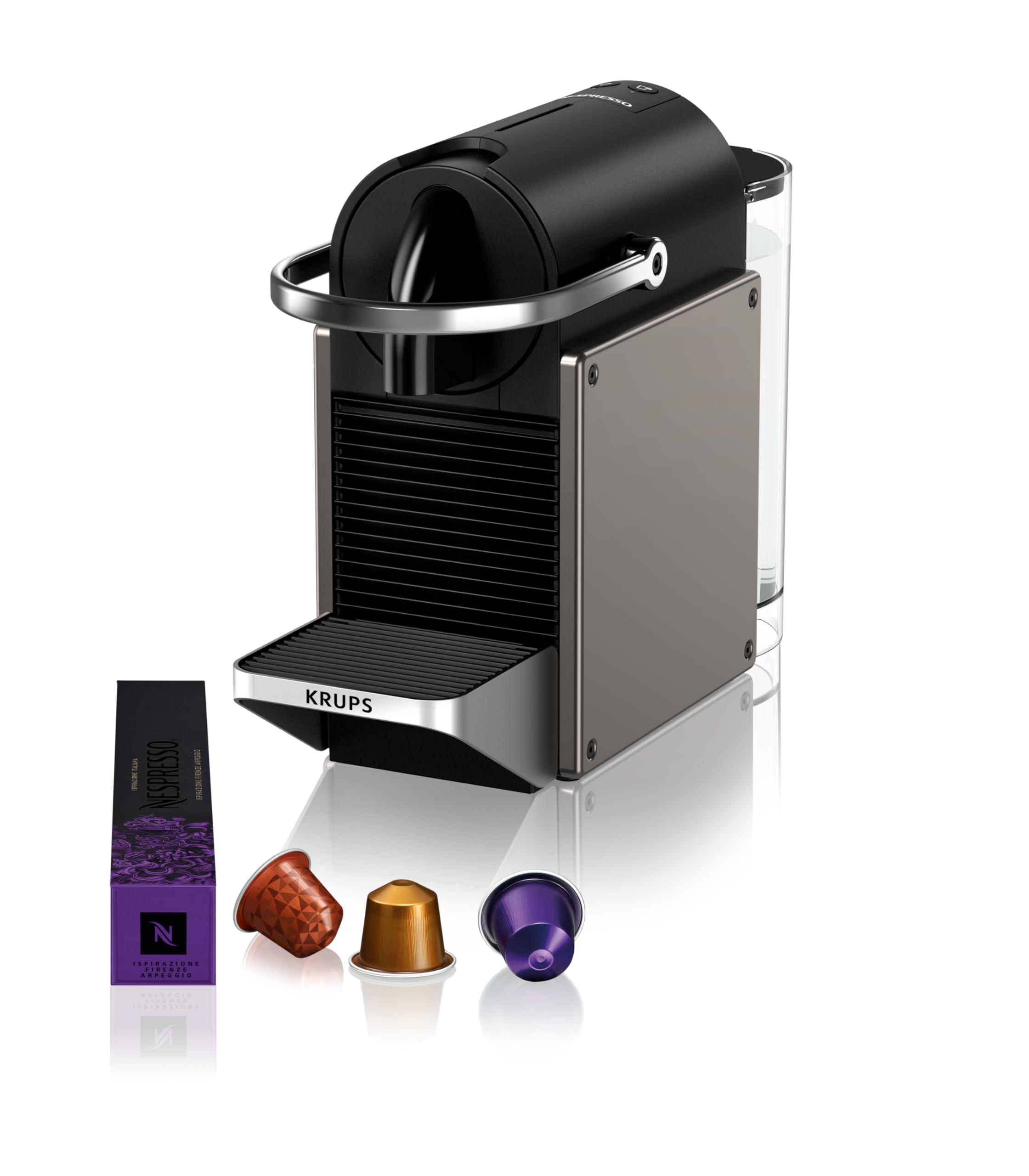 Cafexo Machine á café Pixie Titane